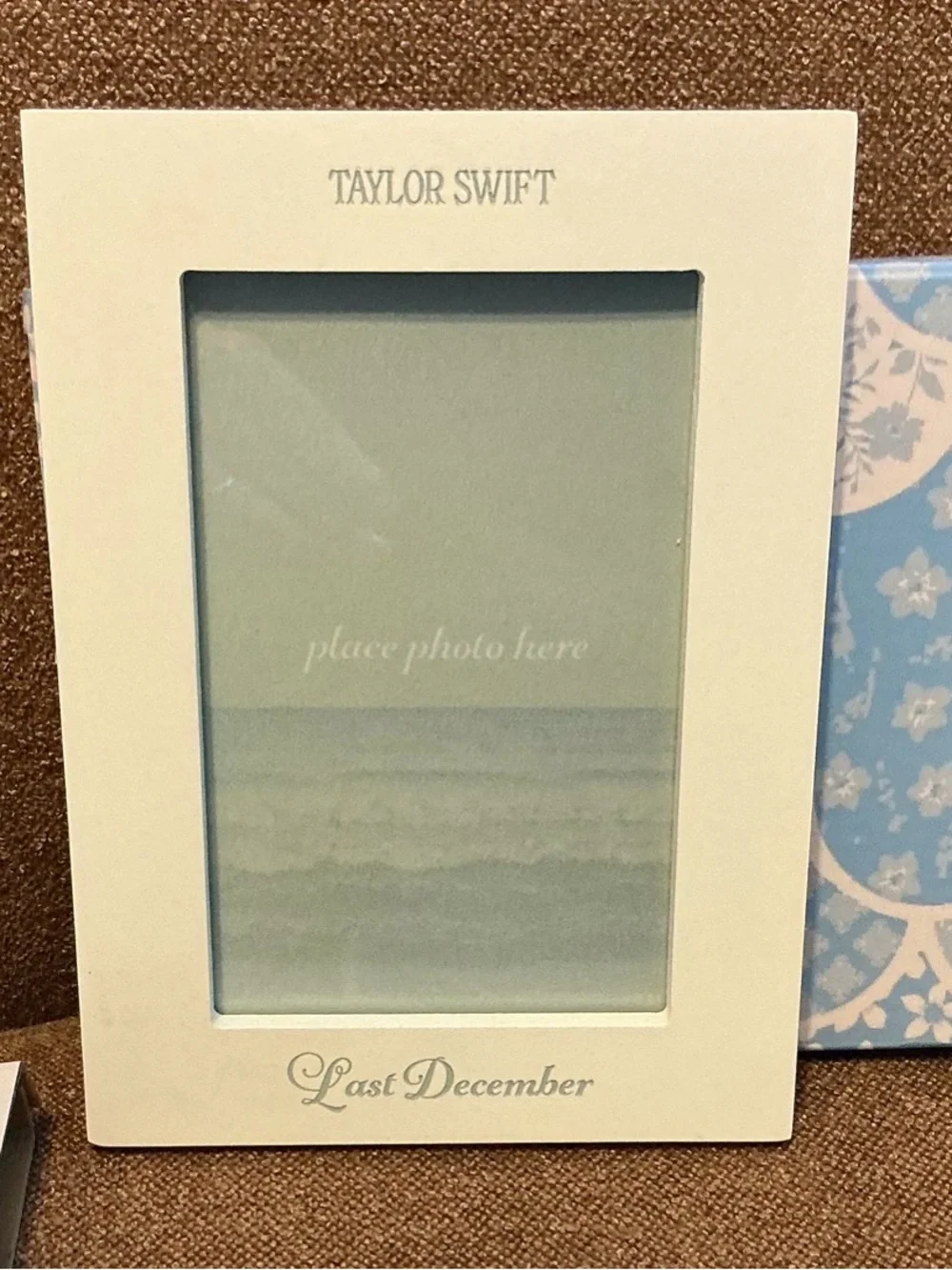 Taylor Swift White 'Last December' Picture Frame